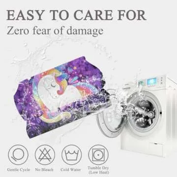 Sleepwish Unicorn Comforter Set for Girls - 4 Pieces