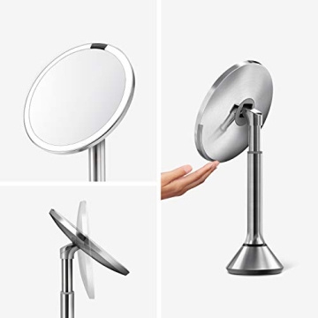 simplehuman Lighted Makeup Mirror with Magnification
