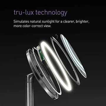 simplehuman Lighted Makeup Mirror with Magnification