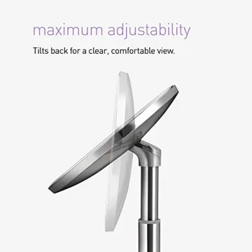 simplehuman Lighted Makeup Mirror with Magnification