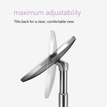 simplehuman Lighted Makeup Mirror with Magnification