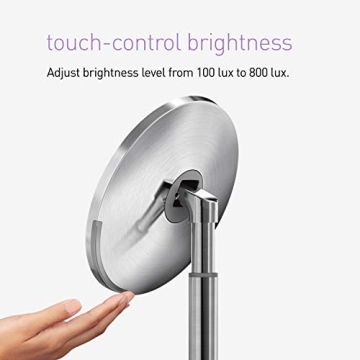 simplehuman Lighted Makeup Mirror with Magnification
