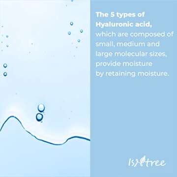 IsNtree Hyaluronic Acid Toner 200ml 6.76 fl.oz | Provides Moisture to Dry Skin | Refreshes & hydrates The Skin | Korean Skincare