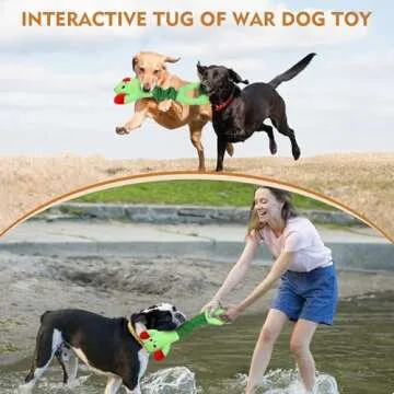 IOKHEIRA Dog Toys for Large Aggressive Chewers