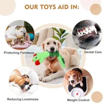 IOKHEIRA Dog Toys for Large Aggressive Chewers