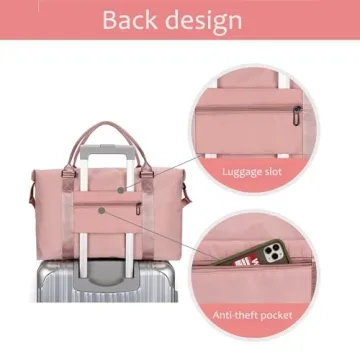 KARRESLY Travel Duffel Bag for Women - Waterproof Tote