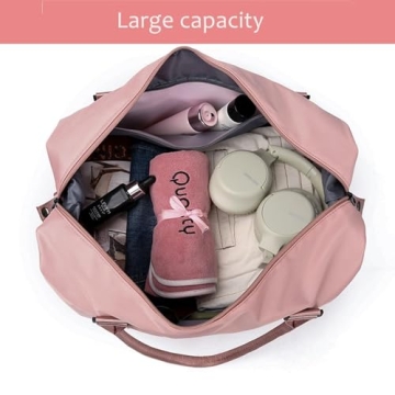 KARRESLY Travel Duffel Bag for Women - Waterproof Tote