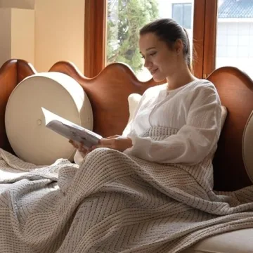 Amelie Home Quilted Blanket - Lightweight and Stylish