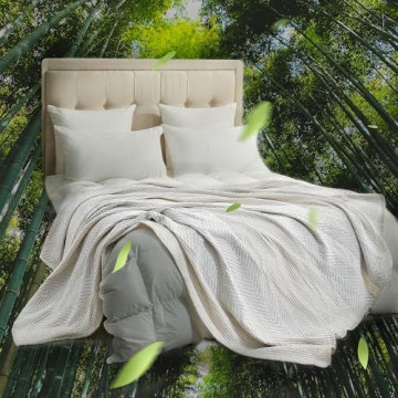 Amelie Home Quilted Blanket - Lightweight and Stylish