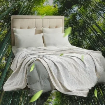 Amelie Home Quilted Blanket - Lightweight and Stylish