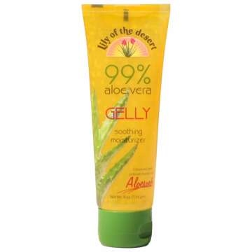 Lily Of The Desert Gelly Moisturizer - Organic Aloe Vera Gel for Skin Relief