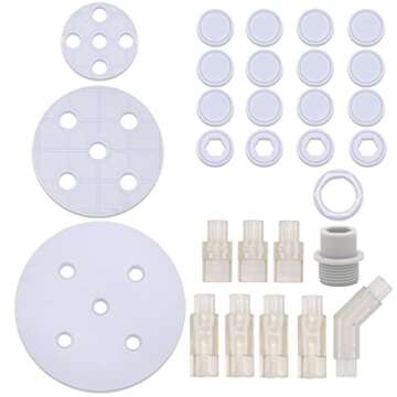 2-in-1 Upgrade Cake Support Kit Antigravity Cake Pouring Ice Cream Cone Support Reusable Cake Structure Frame DIY Cake Stand Handmade Cake Decoration for Baby Shower Graduation Birthday Wedding Party