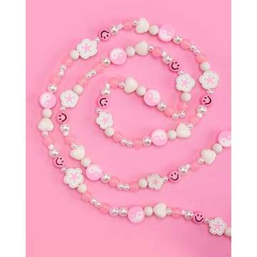 xo, Fetti Shot Glass Bride Beaded Necklace - 2 oz | Bachelorette Party Decorations, Rhinestone Bride Party Favors, Cute Bridesmaid Gift