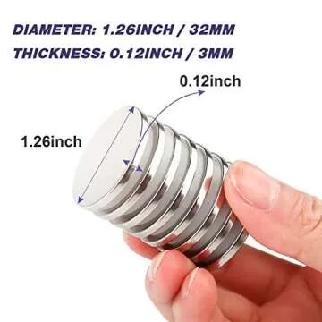 Super Strong Neodymium Disc Magnets for DIY Projects