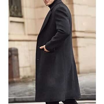 Stylish Men's Casual Trench Coat for Every Occasion