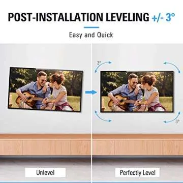 Versatile Full Motion TV Wall Mount for 32-65 Inch TVs