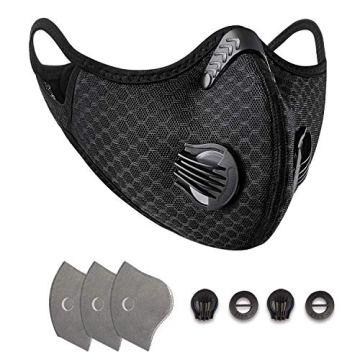 salipt Filters Reusable Anti Dust Unisex Mouth Face Filter Replacement Breathable Earloop Smoke Poll...