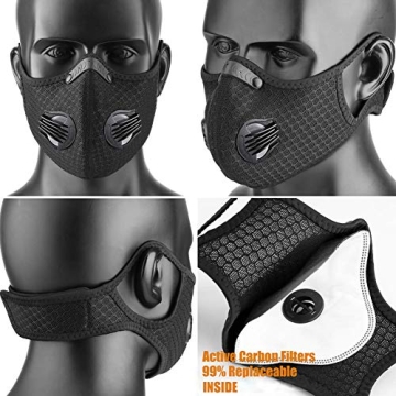 Salipt Reusable Anti Dust Mouth Face Filter for All