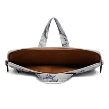 Stylish Canvaslife Marble Laptop Messenger Bag for Carrying