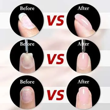 FZANEST Rubber Base Gel - Strong & Natural Nail Polish