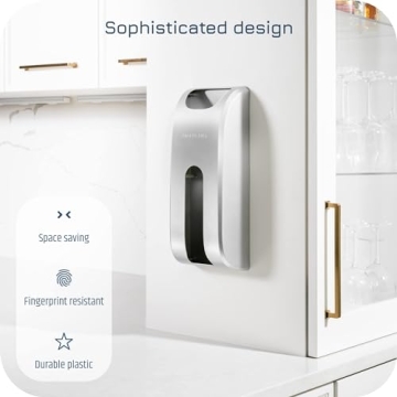 Manterio Plastic Bag Holder for Kitchen Organization