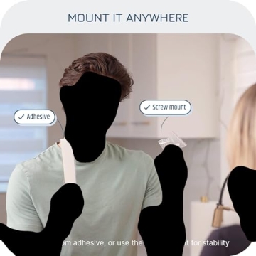 Manterio Plastic Bag Holder for Kitchen Organization