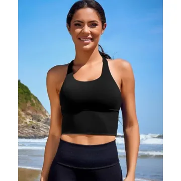 XUNYU Sports Bra - Comfortable Crop Top for Women