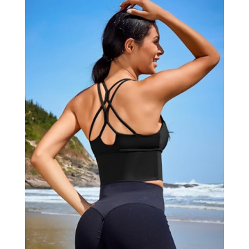 XUNYU Sports Bra - Comfortable Crop Top for Women