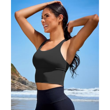 XUNYU Sports Bra - Comfortable Crop Top for Women
