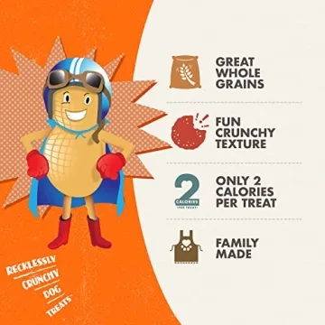 Fromm Crunchy Os Premium Dog Treats 6 oz - Peanut Butter