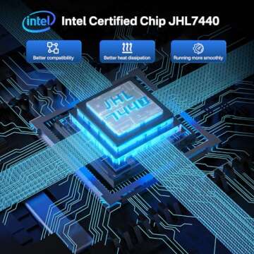 ACASIS 40Gbps M.2 SSD Enclosure - Speed & Versatility