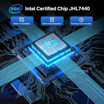 ACASIS 40Gbps M.2 SSD Enclosure - Speed & Versatility