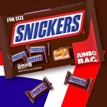 SNICKERS Fun Size Chocolate Bars for Halloween Celebration