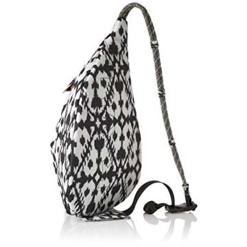 KAVU Mini Rope Sling Pack with Adjustable Rope Shoulder Strap, Ink Blot