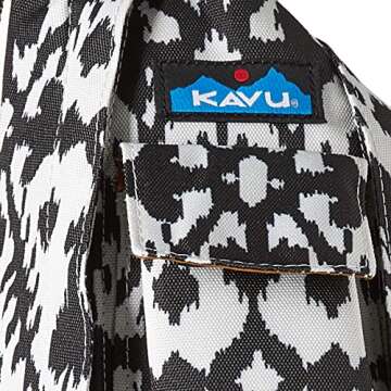 KAVU Mini Rope Sling Pack with Adjustable Rope Shoulder Strap, Ink Blot