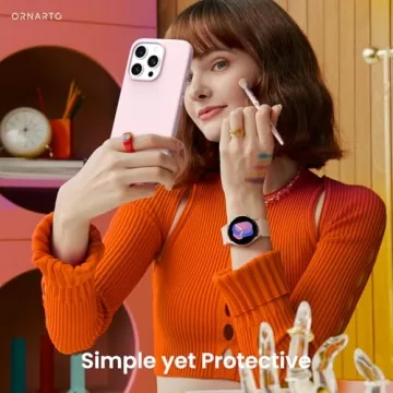 Slim Liquid Silicone iPhone 16 Pro Case in Pink