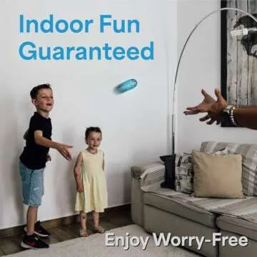 nutty toys Interactive Drone - Hand Operated Light Up Boomerang for Kids & Adults | Easy Shake to Start Flying UFO | Top Easter Gift Idea 2025 for Boys & Teens 8 9 10 11 12 13 14 15