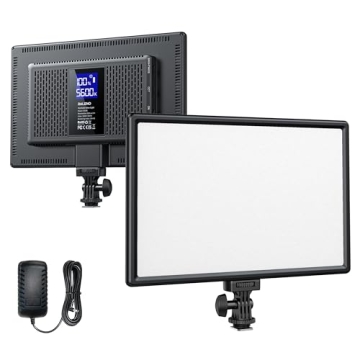 RALENO LED Video Soft Light for Professional YouTube Streaming