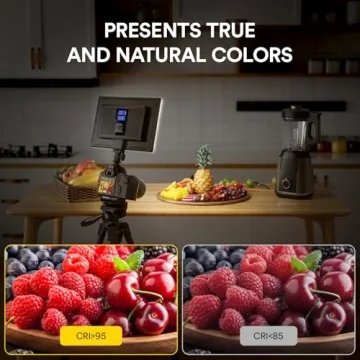 RALENO LED Video Soft Light for Professional YouTube Streaming