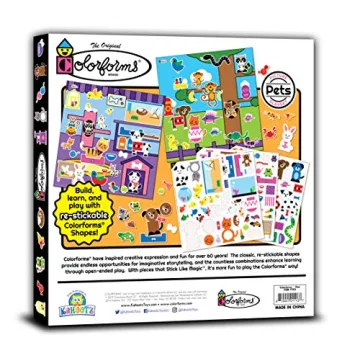 Colorforms Pets Picture Play Set for Creative Kids