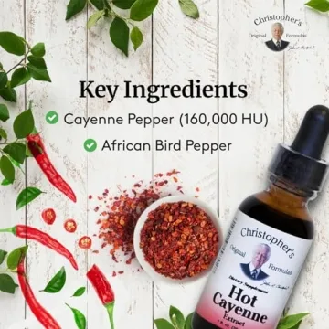 Christopher's Hot Cayenne Extract - Natural Herbal Supplement