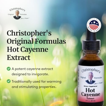 Christopher's Hot Cayenne Extract - Natural Herbal Supplement