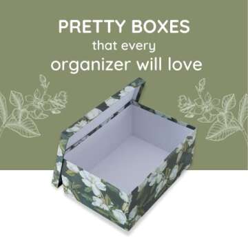 Soul & Lane Decorative Storage Boxes Set of 3