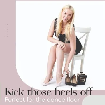 Silky Toes Foldable Lace Wedding Flats for Stylish Comfort