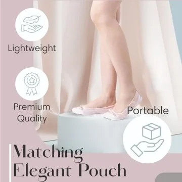 Silky Toes Foldable Lace Wedding Flats for Stylish Comfort