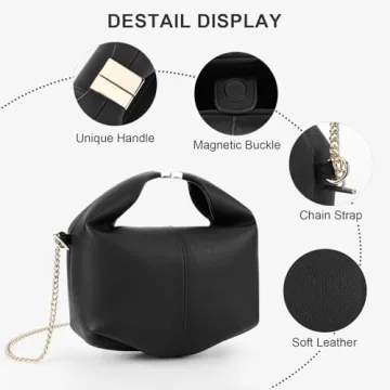 Chic HICARRY Dumpling Crossbody Bags: Stylish and Sustainable