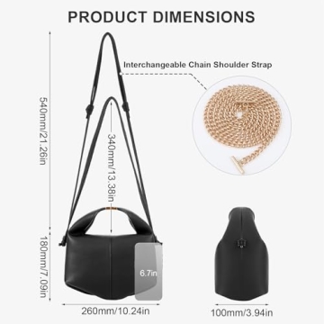 Chic HICARRY Dumpling Crossbody Bags: Stylish and Sustainable