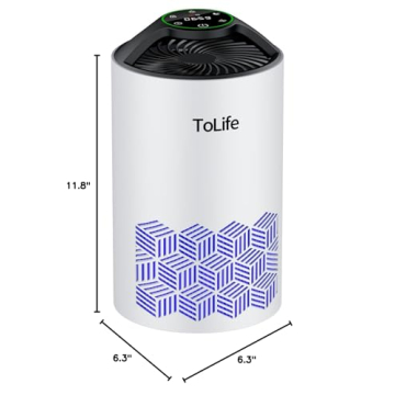 ToLife Air Purifier with HEPA Filter - Clean Air Anytime