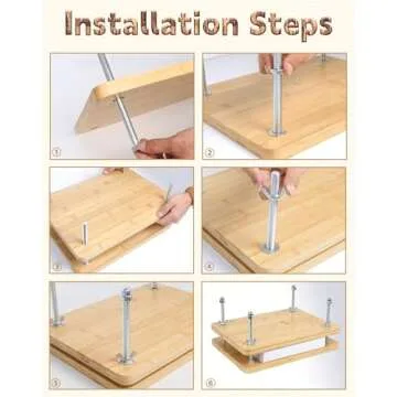 DERZIFUN Book Binding Kits, 15.5"x11.6" Large Size Book Press, Portable Flower Bookbinding Press for Handmade Bookbinding, Book Making Kit for Craft Enthusiasts