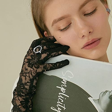 MOROYA Chunky Gold Dome Rings Set - Adjustable & Stylish